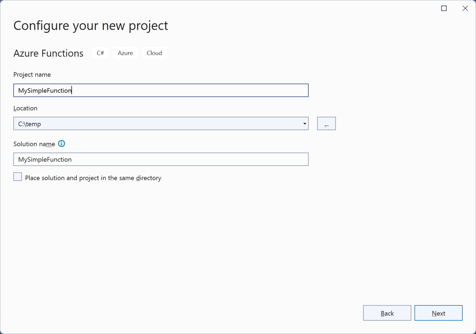 How To Change An Azure Function Written In .NET From In-Process To ...